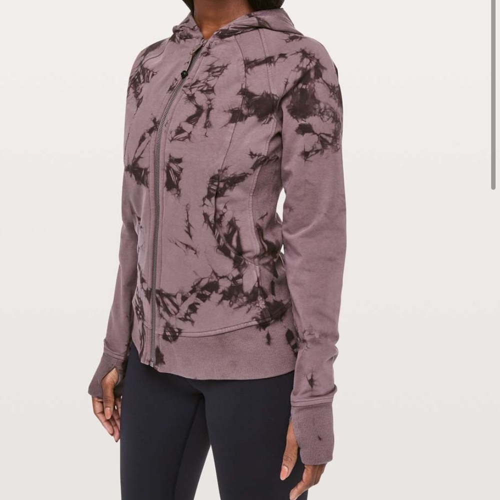 Lululemon | Shobori Scuba hoodie purple tie dye